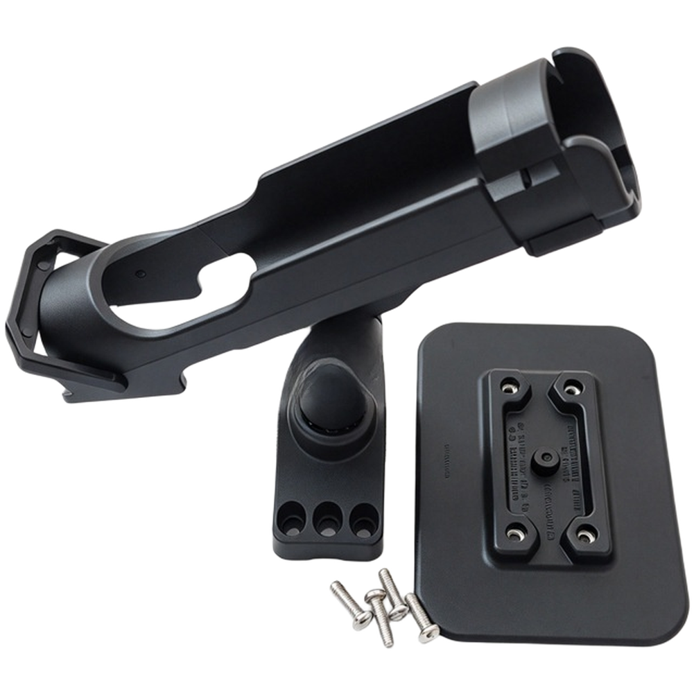 Fishing Kayak Rod Holder - 調整可能なカヤック用釣り竿ホルダー。ABS樹脂製、ボートに取り付け可能。ネジ付き。釣り道具アクセサリー。